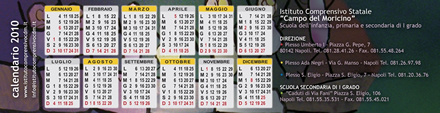 calendario 2009 - retro